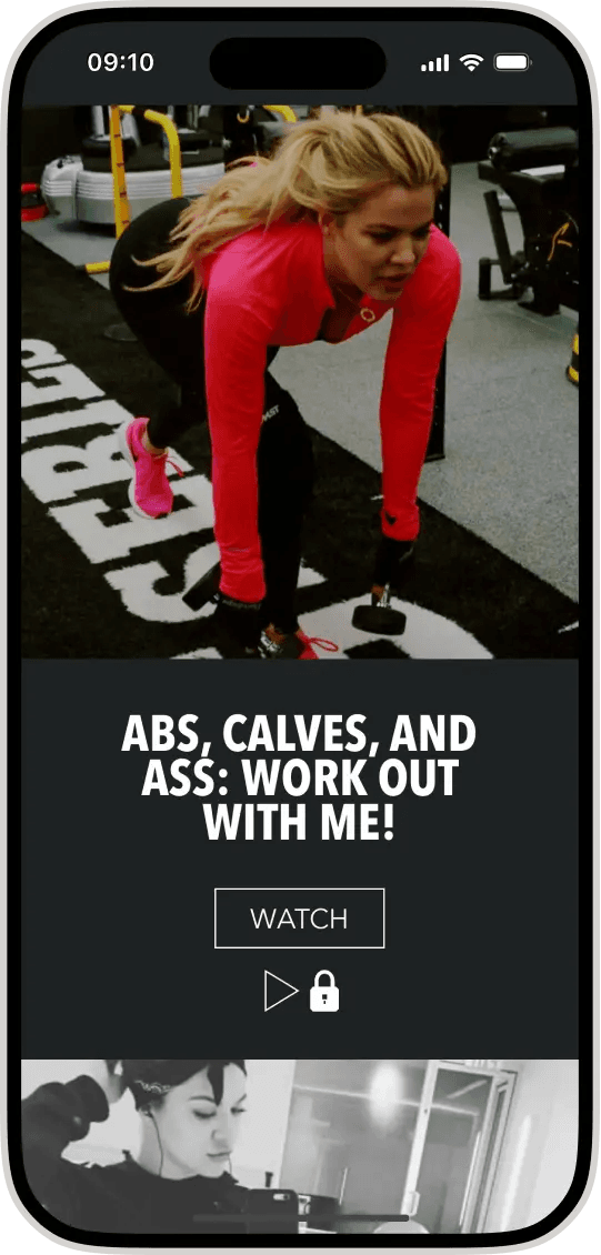 Khloe Kardashian app video tutorial