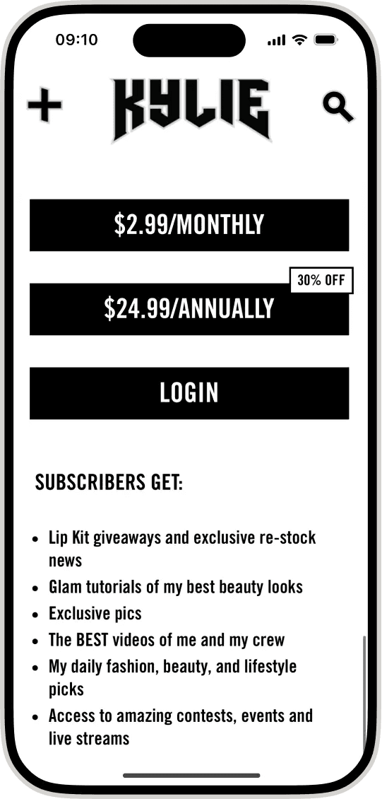 Kylie Jenner App