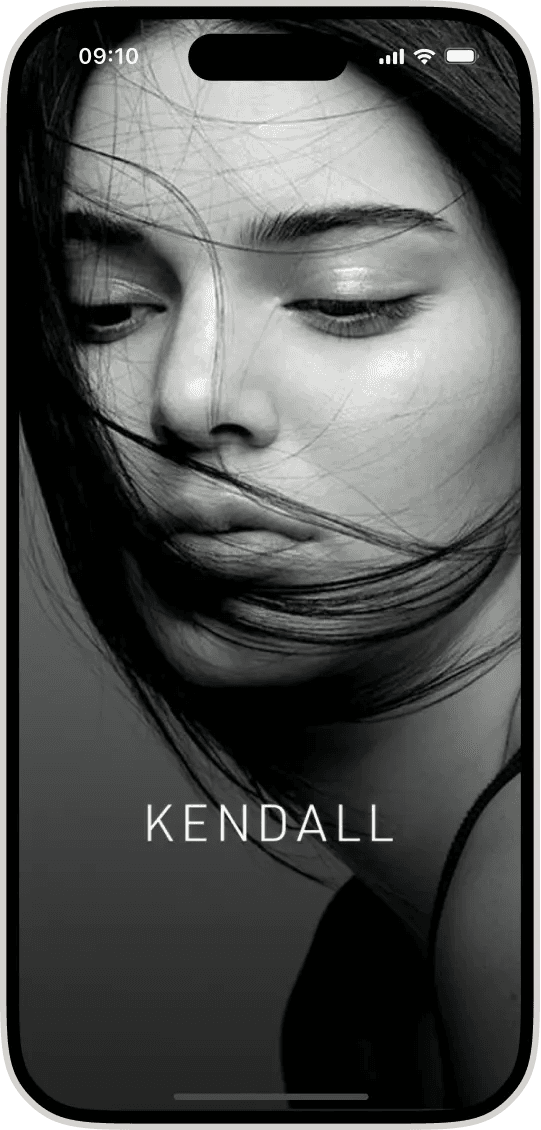 Kendall Jenner app opening