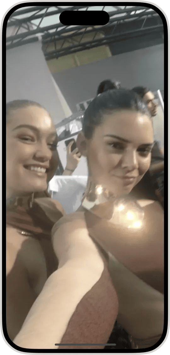 Kendall Jenner app livestream